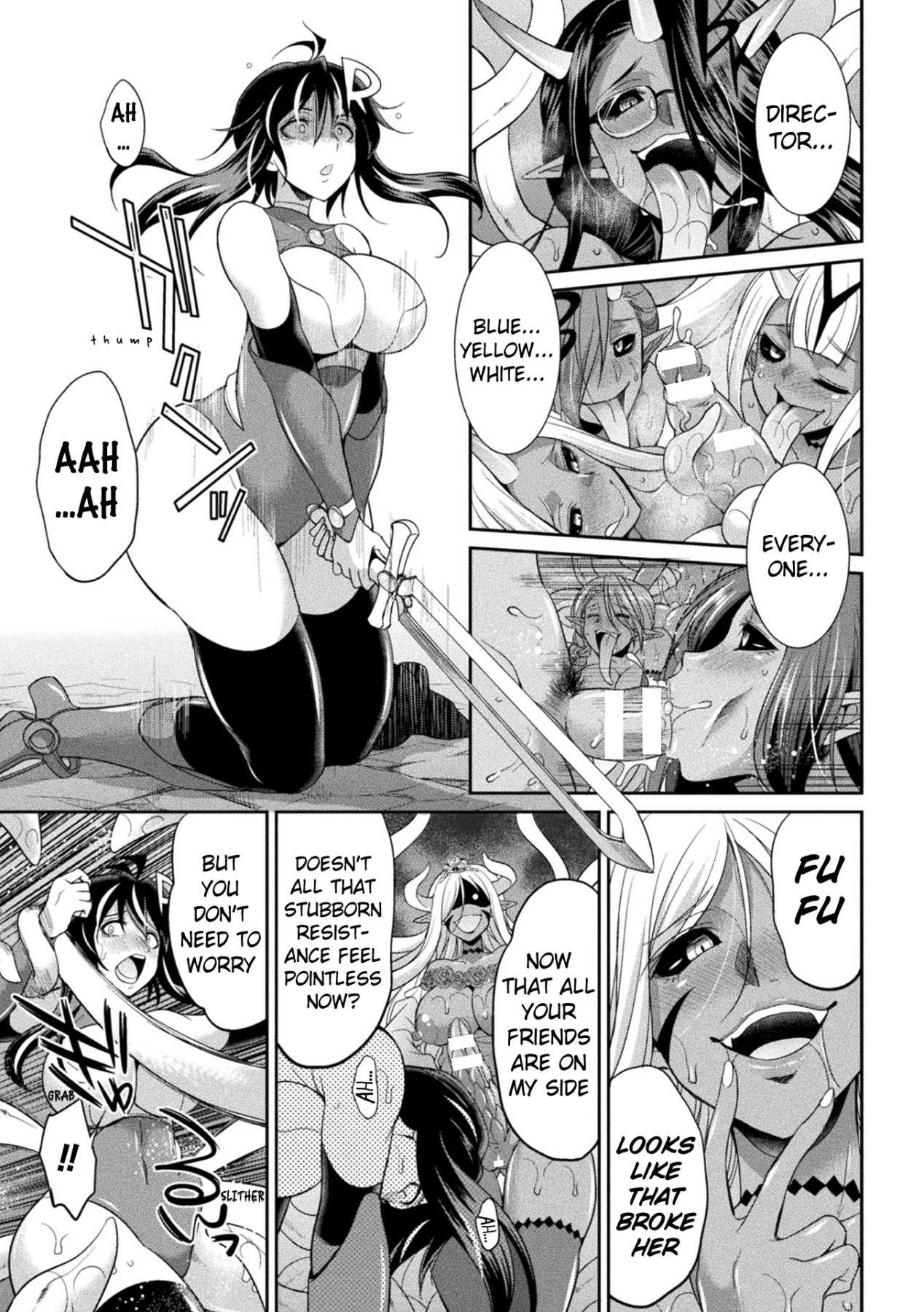 Hentai Manga Comic-Special Duty Squadron Colorful Force-Chapter unknow-27